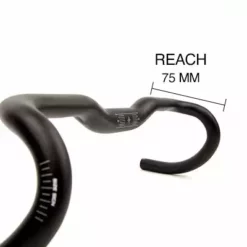 Ergotec-Humpert Cintre Gravel Ergotec Randonneur ER-20 31,8 Mm Noir