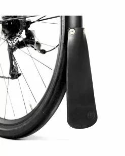 Bavette De Garde-boue En Cuir - Arrière