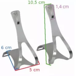 Wellgo Cale Pied En Acier Pour Pédale De Vélo -Schwalbe Soldes cale pied en acier pour pedale de velo full 3