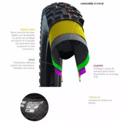 Pneu VTTAE Nobby Nic Schwalbe 29 X 2.60 Addix SpeedGrip Super Trail -Schwalbe Soldes caracsse super trail