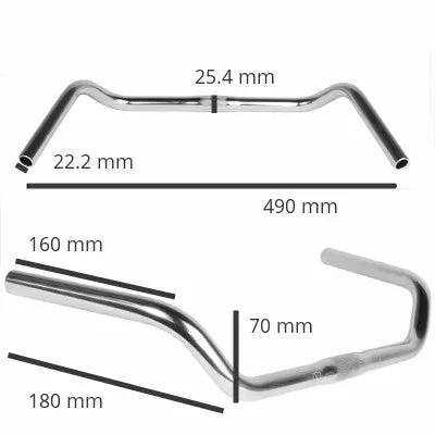 Cintre Hollandais VeloOrange Left Bank - Argent 5 Cintre Hollandais VeloOrange Left Bank - Argent – Image 5