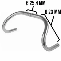 Messingschlager Cintre Recourbé Vintage Pour Singlespeed Et Fixie -Schwalbe Soldes cintre recourbe vintage pour singlespeed et fixie full 4