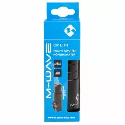 Réhausseur Potence Vélo Aheadset 1 1/8" M-Wave -Schwalbe Soldes emballage adaptateur hauteur potence velo ahead m wave