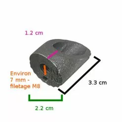 Ergotec-Humpert Expandeur Cylindrique Pour Plongeur De Potence Vélo M8 Ergotec -Schwalbe Soldes expandeur cylindrique pour plongeur de potence velo m8 ergotec full 3