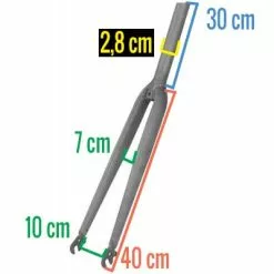 Schwalbe Soldes -Schwalbe Soldes fourche pour cadre de velo 700 c full 2