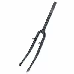 Point Fourche Vélo Trekking 28 Pouces 1"1/8 Filetée Noire
