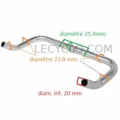 Messingschlager Guidon Vélo Corne De Vache 9 Messingschlager Guidon Vélo Corne De Vache -Schwalbe Soldes guidon velo corne de vache full 4