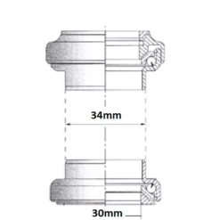 Point Jeu De Direction Aheadset 1 1/8 Diamètre 28,6 Mm -Schwalbe Soldes jeu de direction aheadset 1 1 8 diametre 28 6 mm full 4