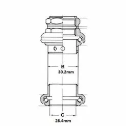 Jeu De Direction Noir Tange 1 Pouce -Schwalbe Soldes jeu de direction noir tange 1 pouce full 2