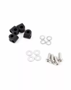 Kit De Fixation Tringles/cadre Avec Pinces Plastique