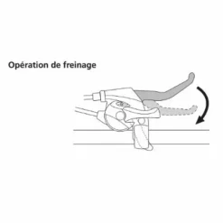 Levier De Vélo Frein Et Dérailleur 7 Vitesses Shimano -Schwalbe Soldes levier de velo frein et derailleur 7 vitesses shimano full 4