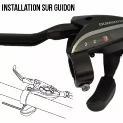 Shimano Manette De Freinage Et Dérailleur Vélo 3 Vitesses Noir 11 Shimano Manette De Freinage Et Dérailleur Vélo 3 Vitesses Noir -Schwalbe Soldes manette de freinage et derailleur velo 3 vitesses noir full 6