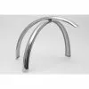 Paire De Garde-boue 650B X 50mm Avant Court - Inox Poli