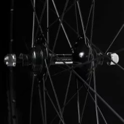 Paire De Roues Noires Flipflop Vélo Fixie 28 X-Press Miche -Schwalbe Soldes paire de roues noires flipflop velo fixie 28 x press miche full 4