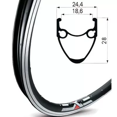 Mach1 Paire De Roues Vélo VTC Avant Et Arrière Pour V-Brake 2 Mach1 Paire De Roues Vélo VTC Avant Et Arrière Pour V-Brake – Image 2