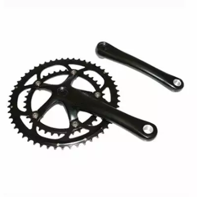 P2R Pédalier 9 à 10 Vitesses Double Plateaux 39-53 Dents 1 P2R Pédalier 9 à 10 Vitesses Double Plateaux 39-53 Dents