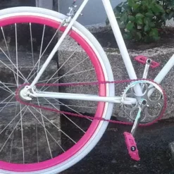 Messingschlager Pédalier Vintage Mono Plateau à Clavette -Schwalbe Soldes pedalier vintage mono plateau a clavette full 4