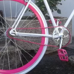 Messingschlager Pédalier Vintage Mono Plateau à Clavette -Schwalbe Soldes pedalier vintage mono plateau a clavette full 5