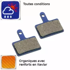 Brakco Plaquettes Organiques Avec Kevlar Frein Disque Compatible Deore -Schwalbe Soldes plaquettes organiques avec kevlar frein disque compatible deore full 3