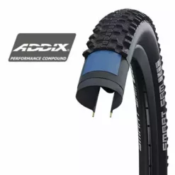 Pneu Schwalbe Smart Sam VTT Addix-SnakeSkin-Double Defense 29 X 2.60" -Schwalbe Soldes pneu schwalbe smart sam vtt addix snakeskin double defense 29 full 4