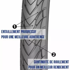 Pneu Vélo Michelin Protek Max Anti Crevaison 20 X 2.20 Pouces -Schwalbe Soldes pneu velo michelin protek max anti crevaison 20 pouces full 4