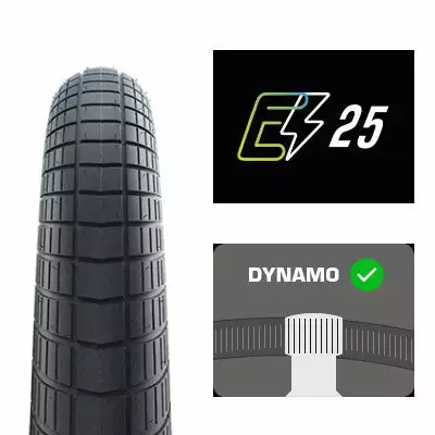 Pneu Vélo Schwalbe Big Apple 16 X 2.00 3 Pneu Vélo Schwalbe Big Apple 16 X 2.00 – Image 3