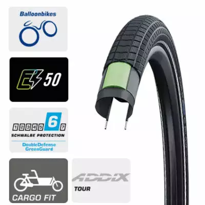 Pneu Vélo Schwalbe Big Ben Plus 28 Pouces E-bike & Cargos 6 Pneu Vélo Schwalbe Big Ben Plus 28 Pouces E-bike & Cargos – Image 6