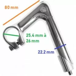 Potence Plongeur BLB Pour Vélo Vintage Retro Quill 7 Potence Plongeur BLB Pour Vélo Vintage Retro Quill -Schwalbe Soldes potence plongeur blb pour velo vintage retro quill full 4