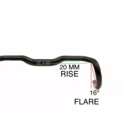 Ergotec-Humpert Cintre Gravel Ergotec Randonneur ER-20 31,8 Mm Noir -Schwalbe Soldes randonneur gravel 1