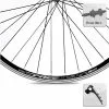 Rodi Roue Arrière De Vélo 28 Pouces à Blocage Rapide Roue Libre