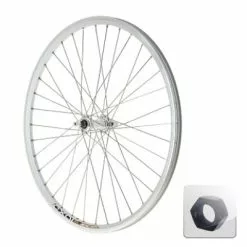 Exal Roue De Vélo Avant 26 Pouces En Alu Fixation écrou