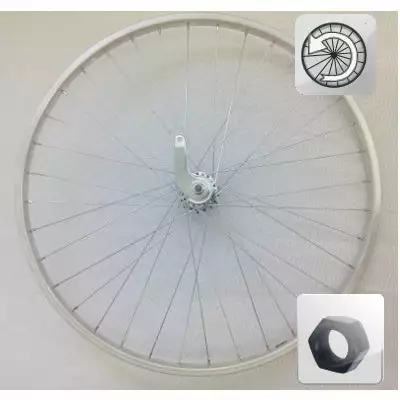 Brandless Roue Rétropédalage Arrière Pour Vélo 650B 1 Brandless Roue Rétropédalage Arrière Pour Vélo 650B