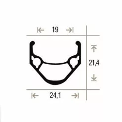 Roue Vélo Arrière 28 Pouces à Cassette 8 à 10 Vitesses Rigida -Schwalbe Soldes roue velo arriere 28 pouces a cassette 8 a 10 vitesses rigida full 4