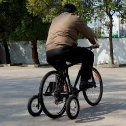 XPRIT Roues Stabilisatrices Pour Vélo Adulte Fixation Hauban Et Base -Schwalbe Soldes roues stabilisatrices pour velo adulte fixation hauban et base full 4