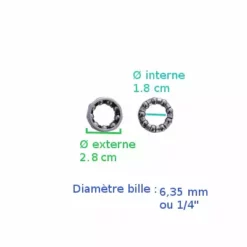 Messingschlager Roulement Pour Axe De Pédalier Carré BSA -Schwalbe Soldes roulement pour axe de pedalier carre bsa full 3