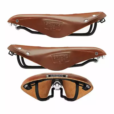 Selle De Vélo En Cuir Brooks B17 Marron Miel 2 Selle De Vélo En Cuir Brooks B17 Marron Miel – Image 2