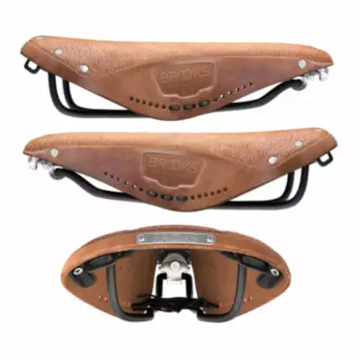 Selle De Vélo En Cuir Brooks B17 Softened Cuir Vieilli 2 Selle De Vélo En Cuir Brooks B17 Softened Cuir Vieilli – Image 2