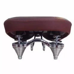 VELO Selle De Vélo Rétro Cruiser Grand Confort Marron -Schwalbe Soldes selle de velo retro cruiser grand confort marron full 4