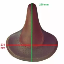 VELO Selle De Vélo Rétro Cruiser Grand Confort Marron -Schwalbe Soldes selle de velo retro cruiser grand confort marron full 5