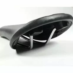 VELO Selle De Vélo Rétro Impression Cuir Noir -Schwalbe Soldes selle de velo retro impression cuir noir full 3
