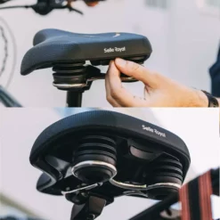 Selle Vélo Gel Lookin Evo Relaxed Selle Royal -Schwalbe Soldes selle gel selleroyal lookin evo relaxed suspensions