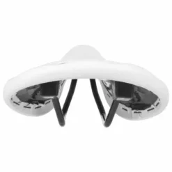 Endzone Selle Vélo Vintage Blanche Imitation Cuir Avec Rivets -Schwalbe Soldes selle velo vintage blanche imitation cuir avec rivets full 4