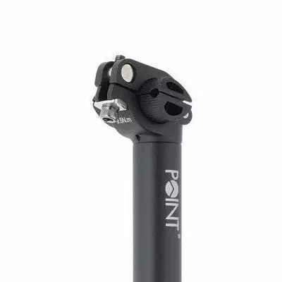 Tige De Selle Noire Pour Vélo 25.4 à 27.2 Mm Point 2 Tige De Selle Noire Pour Vélo 25.4 à 27.2 Mm Point – Image 2