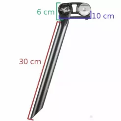 Ergotec-Humpert Tige De Selle Réglable Futura Ergotec -Schwalbe Soldes tige de selle reglable futura ergotec full 6