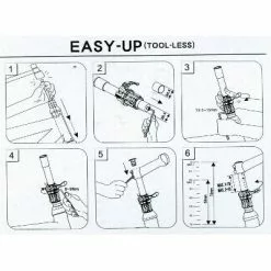 Tube Aheadset à Réglage Rapide En Hauteur Easy Up Satori -Schwalbe Soldes tube aheadset a reglage rapide en hauteur easy up satori full 4